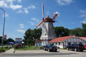 The windmill from Nørre Snede in Elk Horn