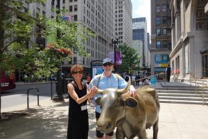 Cattle Trade was importens for Chicago